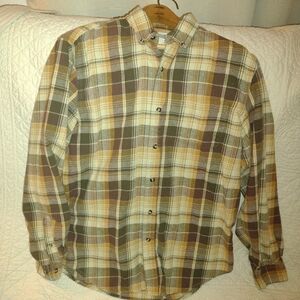 Men's NorthCrest flannel shirt size M